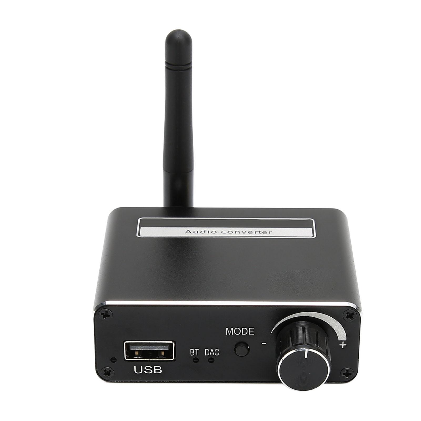 

Цифро-аналоговый преобразователь звука коаксиальный в RCA 3,5 мм ЦАП беспроводной звуковой адаптер с Bluetooth