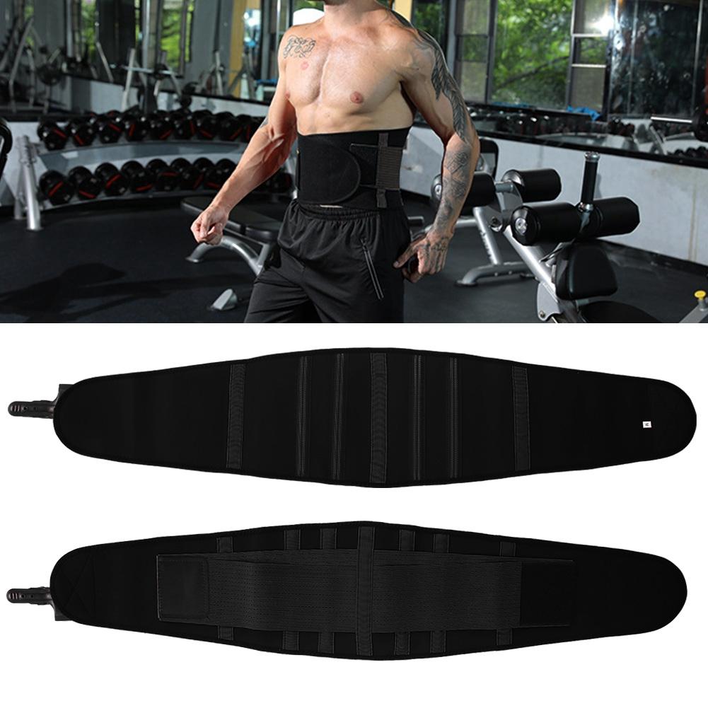 Breathable Waist Supporter Protector Belt Elastic Brace For Sports Running L