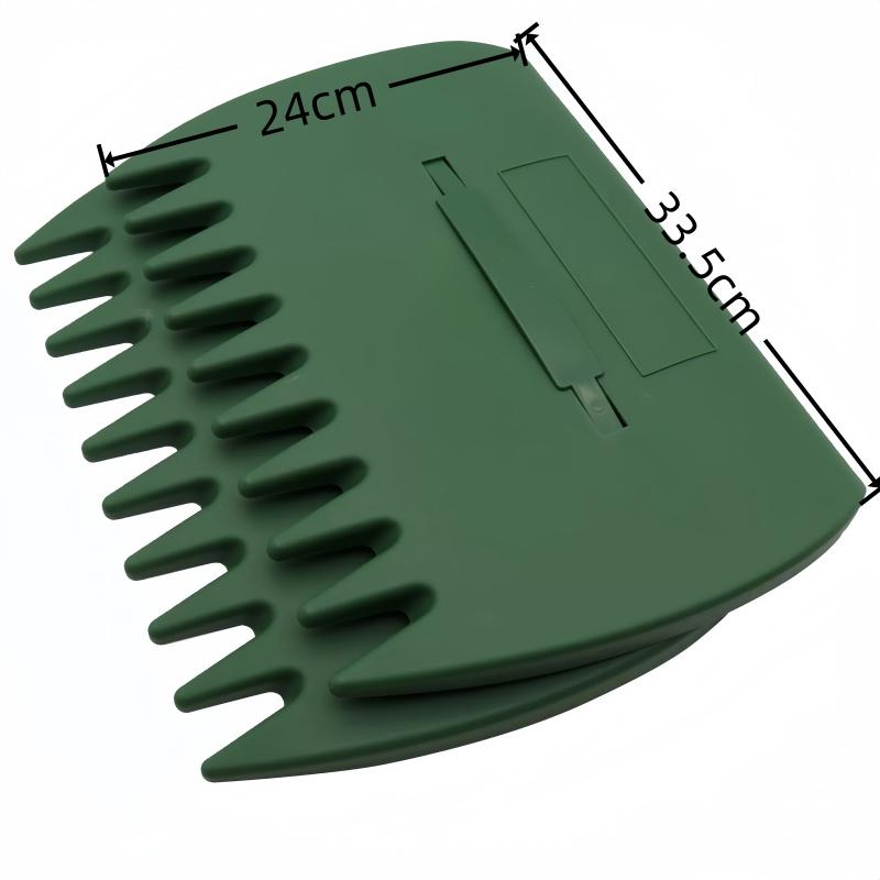 2 шт. Уличный зажим для листьев, Пластиковая грабли для сбора листьев для садоводства, Садовые грабли для листьев, Садовые инструменты