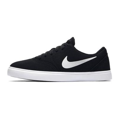 SB Check Canvas GS Black White Skate Shoes 905373-003