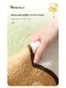 Cartoon Bathroom Non-Slip Faux Cashmere Absorbent Floor Mat