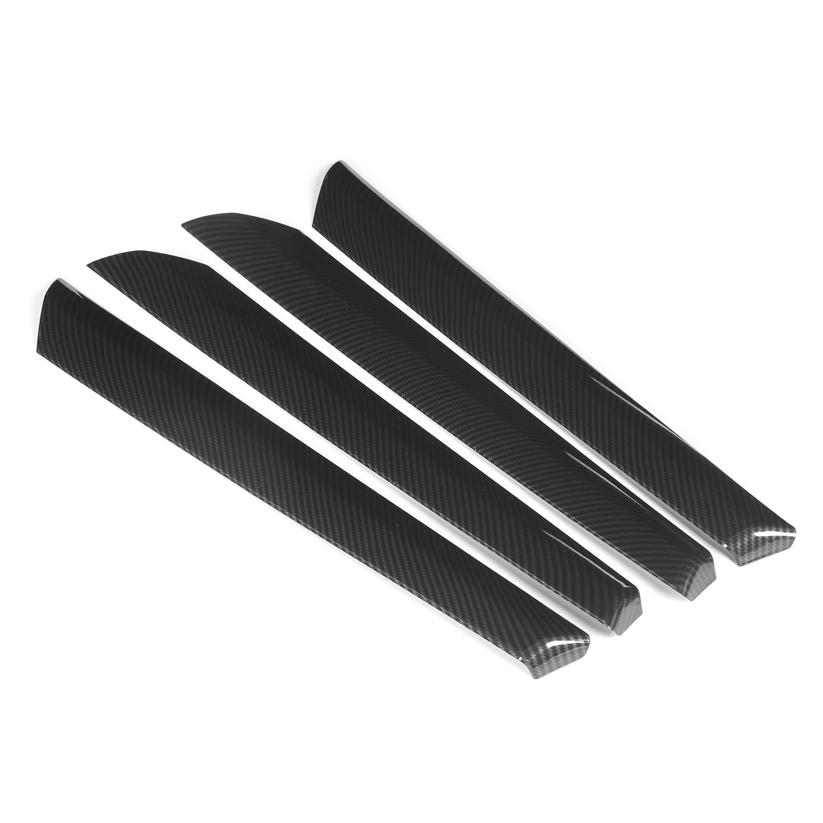 

4PCS Inside Door Strip Carbon Fibre Style Replacement for X4 F26 LowEquipped Model 20142018