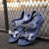 Fashion Summer Men Slippers EVA Soft Platform Slides Sneaker Borken Sandals Casual Beach Shoes Platform Designer Comfortable Slippers
