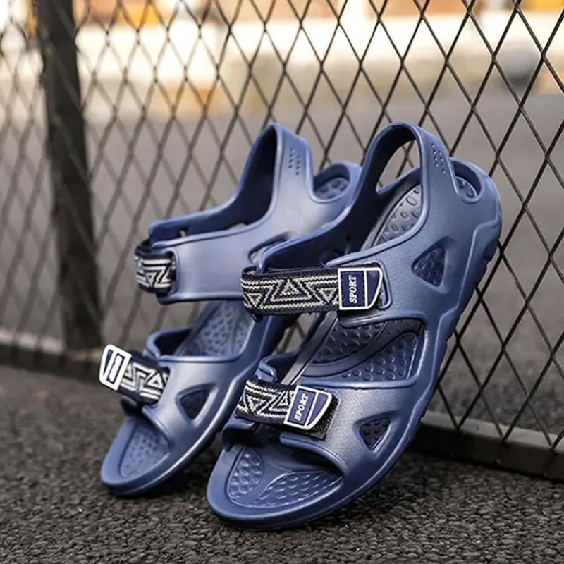 Fashion Summer Men Slippers EVA Soft Platform Slides Sneaker Borken Sandals Casual Beach Shoes Platform Designer Comfortable Slippers