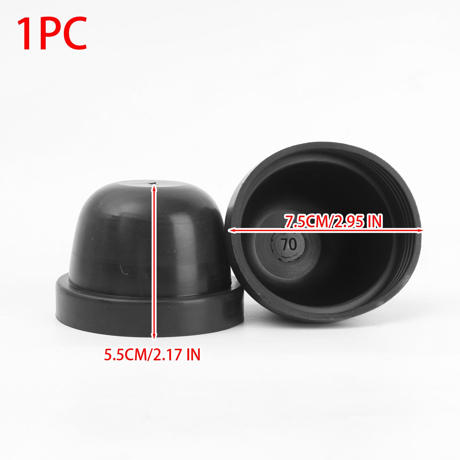 

2PCS HID LED Headlight Car Dustproof Rubber Housing Cover Cap Auto Sealing Waterproof 70/75/80/85MM Universal Small/Large