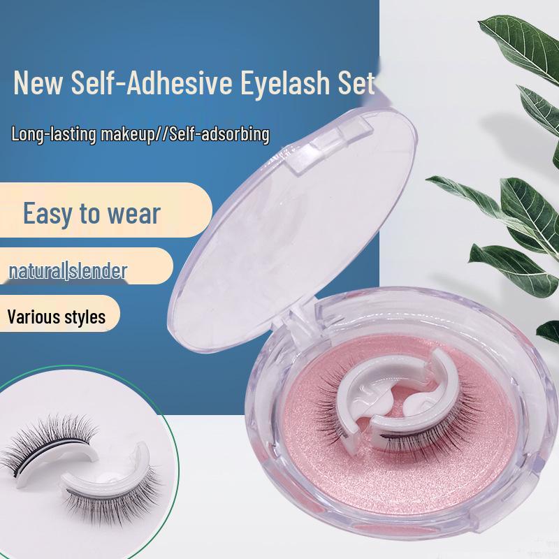 

Reusable Self-Adhesive False Eyelashes - Glue-Free, Natural, Multi-Style Options