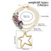Übertriebene Großer Stern Anhänger Choker Halskette für Damen 2026 Trend Boho Imitation Perlen Stein Kette Grunge Schmuck Steampunk Geschenk