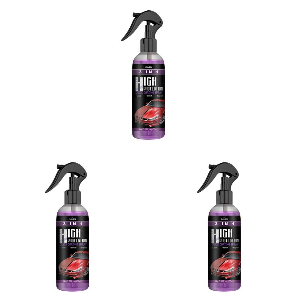 Car Paint Surface Cleaning Agent High Protection Car Powerful Decontamination 100ml Decontamination Brightening Spray