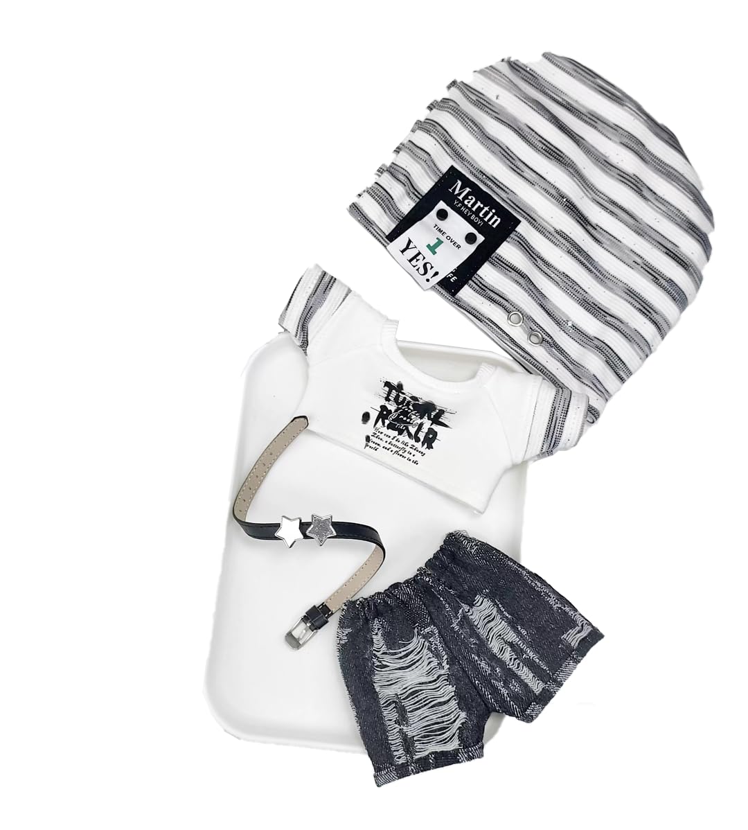 

Original Plush Clothes for Stuffed Animals, 20cm10cm Doll Clothes, Everyday Clothes for Dolls (Plush Clothes, 20cm) [Used]