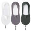 Mens Socks Fashion Summer Men Invisible No Show Socks Solid Color Casual Breathable Silicone Non-slip Low Cut Ankle Boat Socks