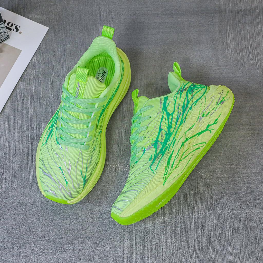 Women Casual Sports Shoes Breathable Lightweight Sneakers Anti-slip Flats Outdoor Running Walking Shoes Female Vulcanized Shoes