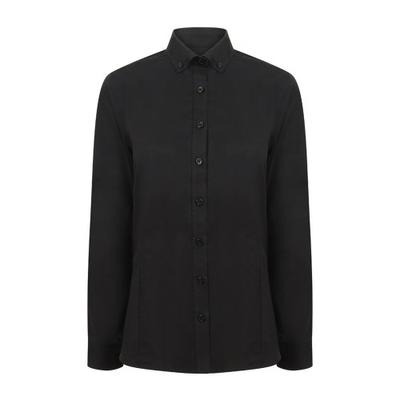 Womens/Ladies Modern Long Sleeve Oxford Shirt