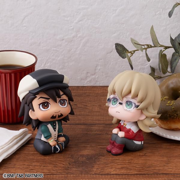 MegaHouse Luka Cup Tiger & Bunny Barnaby Brooks Jr. PVC Movable Figure Approximately 110mm Painted