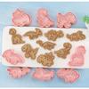 Dinosaur Stamp Cutters Molds 8pcs