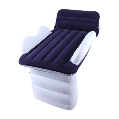 Inflatable Airplane Bed for Children Travel Car SUV Outdoor Dark Blue