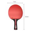 Portable table tennis racket Portable table tennis set 2 rackets 3 ping pong balls with storage bag Easy to use anywhere Table tennis equipment Table