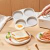 Four-Cup Granite Omelette Skillet Rustless Divided Egg Skillet Fried Egg Pan  Kitchen