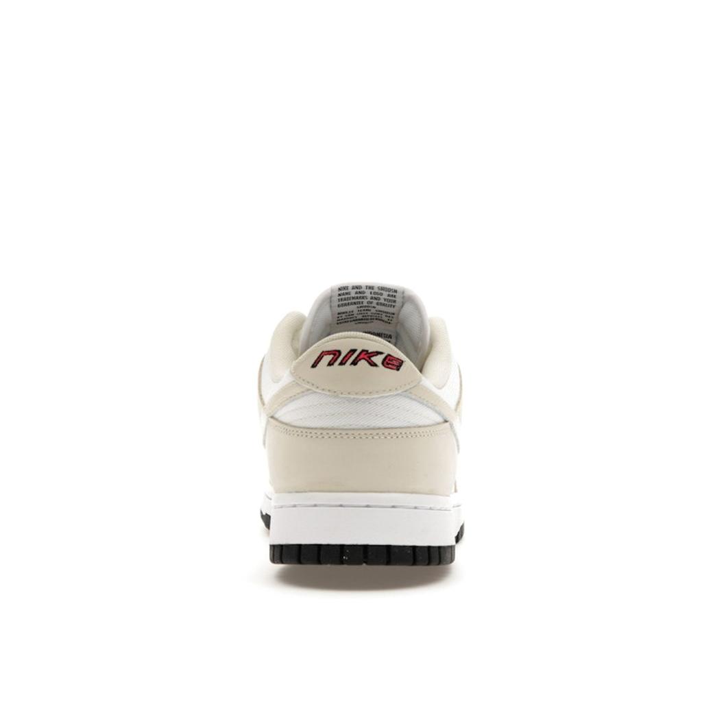 Nike Dunk Low LX Coconut Milk Women Sneakers Cream White Black DZ2710-100