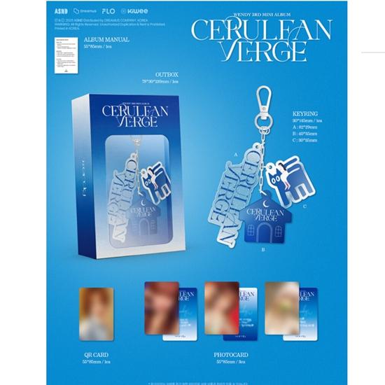 WENDY 3. mini album - ??Cerulean Verge [Klíčenka Ver.] - Vydání 2025-09-08