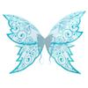 Fairy Wings for Girls Women Halloween Elf Cosplay Accessories Organza Butterfly Fairy Costume for Dress Up Party Favors