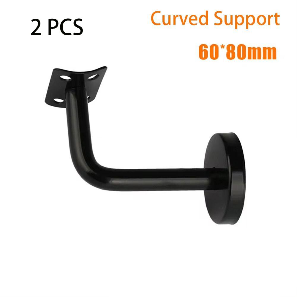 

2 шт. Настенный держатель для поручня из нержавеющей стали, сменный кронштейн для поручня, дом Style 1