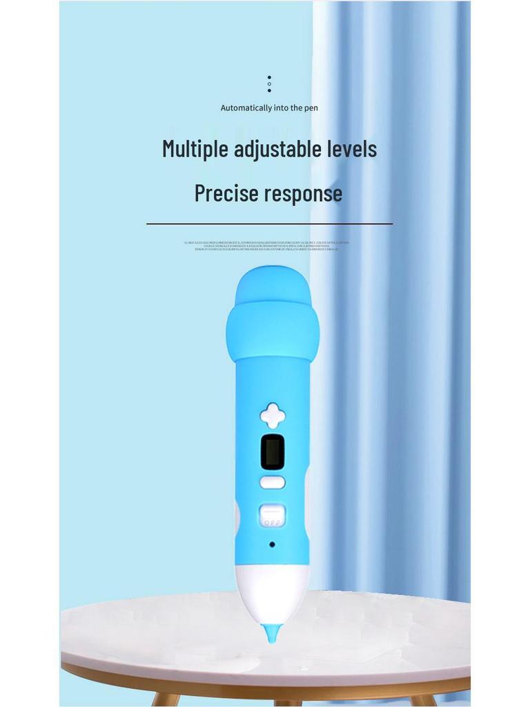Wireless 3D Printing Pen with Screen Display - Low Temperature, Safe for Kids, Perfect for Hand Painting and Creative Gifts