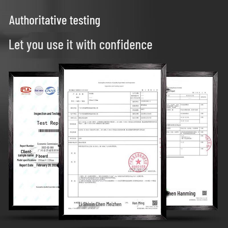 Plastic Cake Scraper and Cutter Set