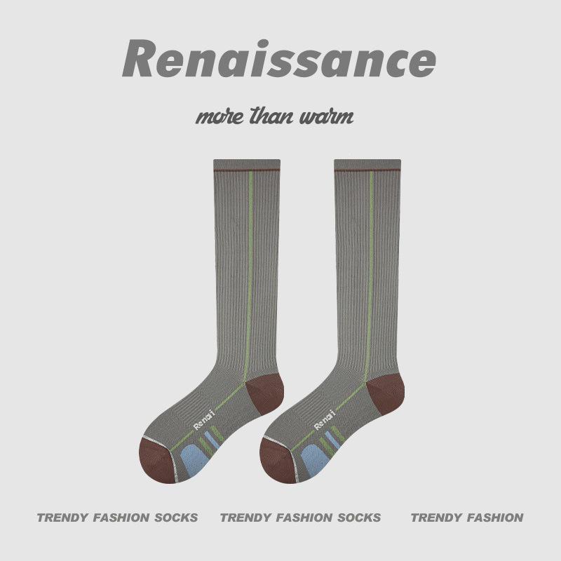 Renaissance Women's Summer Thin Compression Sports Socks for Yoga, Running, Hiking, Jump Rope, Fitness