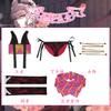 Demon Slayer: Kimetsu no Yaiba Daki cosplay Costume Kamado Nezuko for Women Halloween Convention Performance Wear