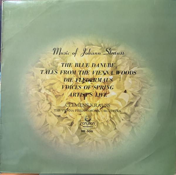 

LP Record JOHANN STRAUSS JR., CLEMENS KRAUSS, - Music Of Johann Strauss MR5016 LONDON 1964 Japan Classical Used