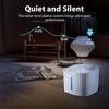 Cat Water Fountain with Automatic Circulating Flow - No Wet Mouth Pet Water Dispenser for Dogs - USB-Powered Pet Water Bowl