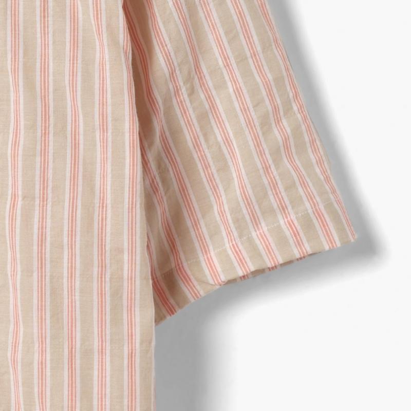 Gitman Brothers Camp Shirt  Stripe 3  Pink Gbf1m40002a64