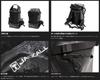 JACKALL Waterproof Size L Backpack, Black,