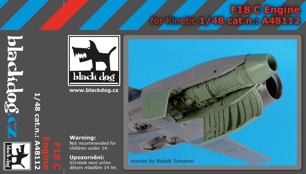 

Черный пес A48112 F 18 C Двигатель 1/48 (для кинетики)