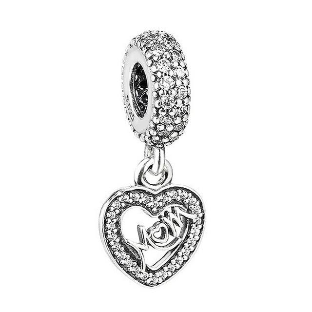 Charms Nou Sosire Mărgele Argint Sterling 925 Cruce orbitoare Dragoste Inimă Parfum Pandantive Se potrivesc brățării originale Bijuterii