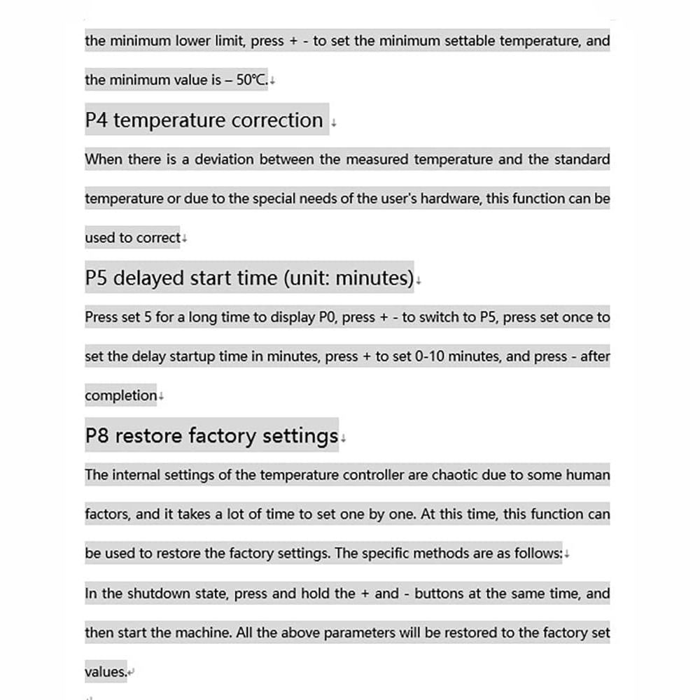 AC110-220V Digitaler Temperaturregler -50℃ bis 120℃ Thermostatschalter Sensor Messgerät Elektronischer Thermostat Brutapparate