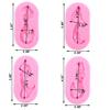 Mermaid Silicone Mold Fondant Cake Decorating Tools Fishtail Chocolate Mould Birthday Wedding Gumpaste Sugarcraft Baking