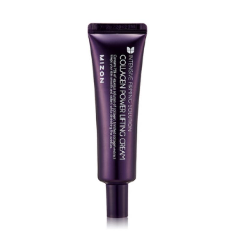 MIZON Collagen Power Lifting Cream Tube 35ml – Firming & Anti-Aging Moisturizer for Elastic, Youthful Skin