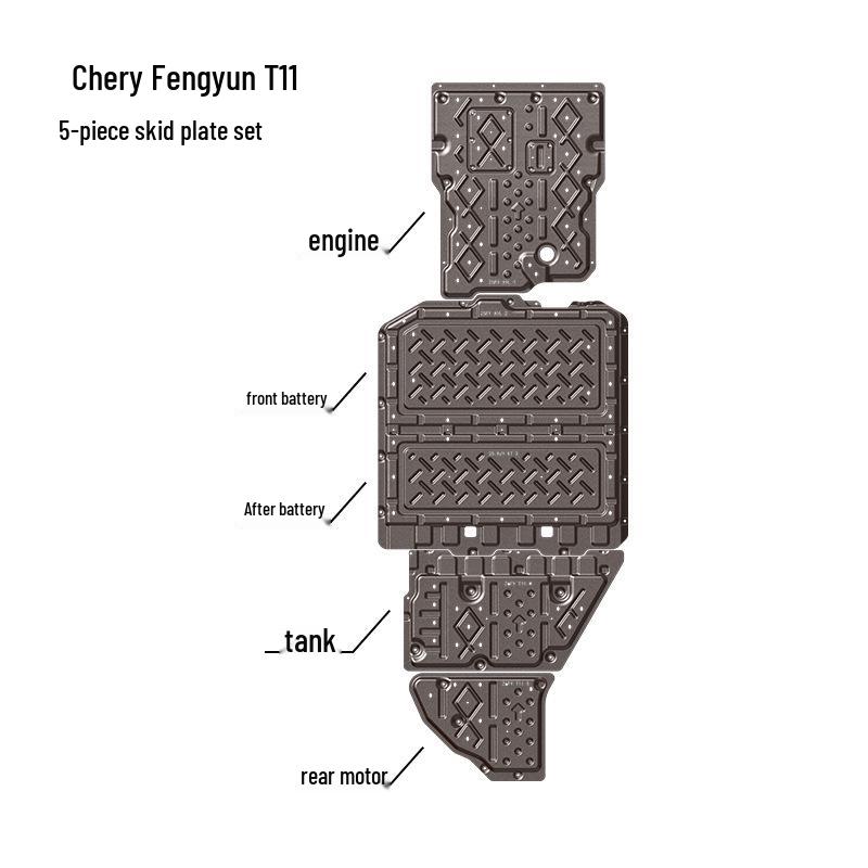 Fengyun T11 2025 Underbody Guard: Wear & Impact-Resistant Chassis Armor
