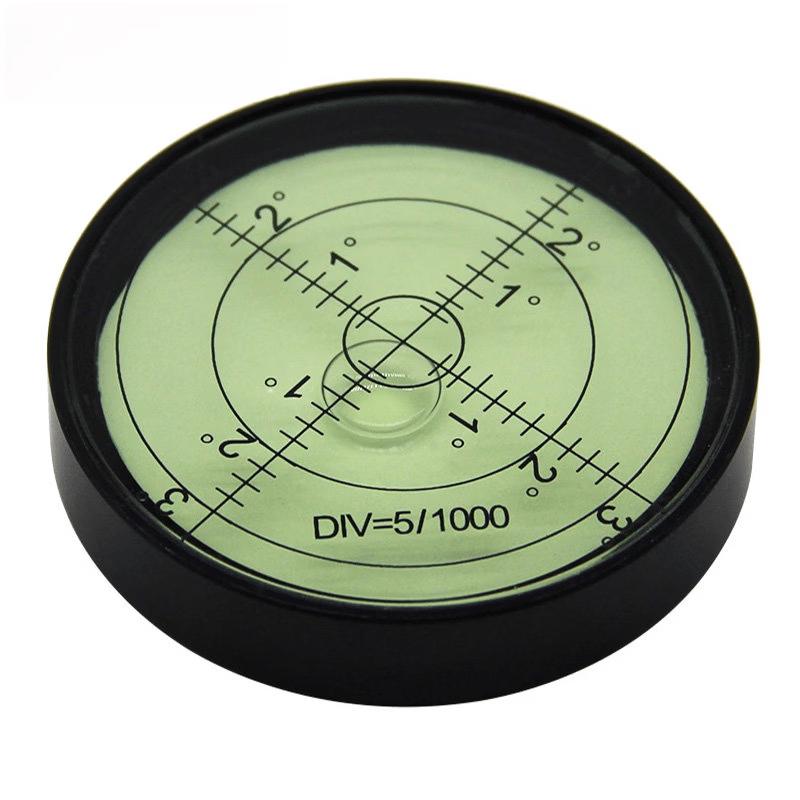 Portable Magnetic Luminous Round Spirit Level