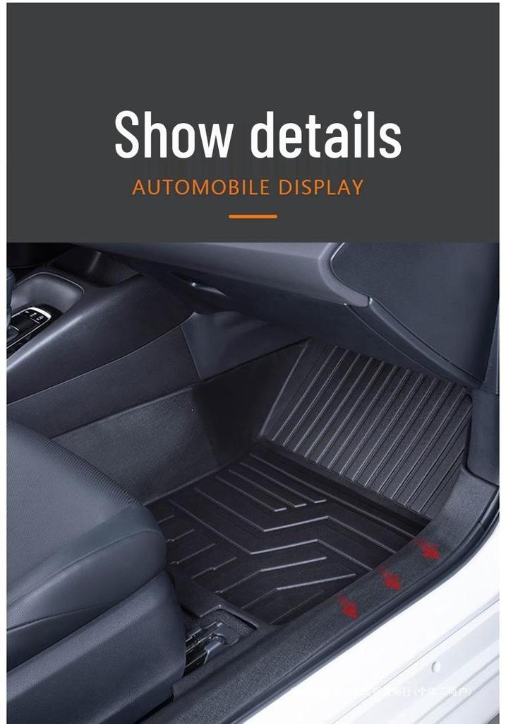 Full Coverage TPE Floor Mats for 8th-11th Gen Honda Civic