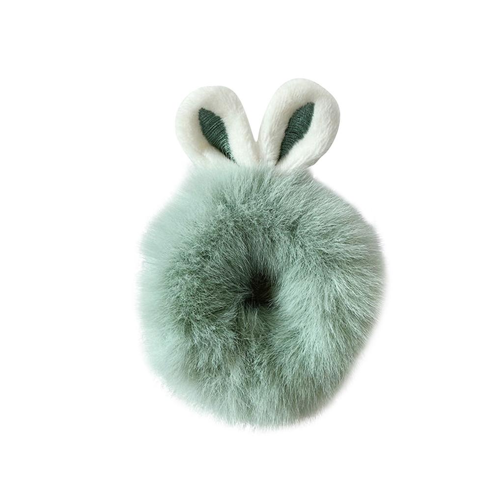 Cheap Women Fashion Plush Hair Tie Cute Rabbit Tie Hair Head Rope ...