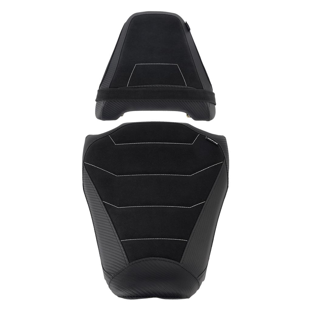 Front&Rear Raider Passenger Cushion Kit Black1 For Honda Cb650R Cbr650R 24-25