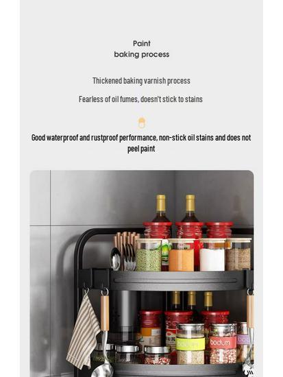 Corner Kitchen Rack: Multi-functional Triangle Knife Holder & Seasoning Jar Storage Organizer.