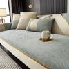 Light Luxury Chenier Sofa Cushion Solid Chenille Anti-slip Couch Cover Living Room Sofas Universal Armchair Slipcover Towel Mat