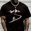 2026 Motorbike Men TShirt Casual Cycling Mountain Bike T-shirt Short Sleeve Summer Chopper Vintage Streetwear Top Tees