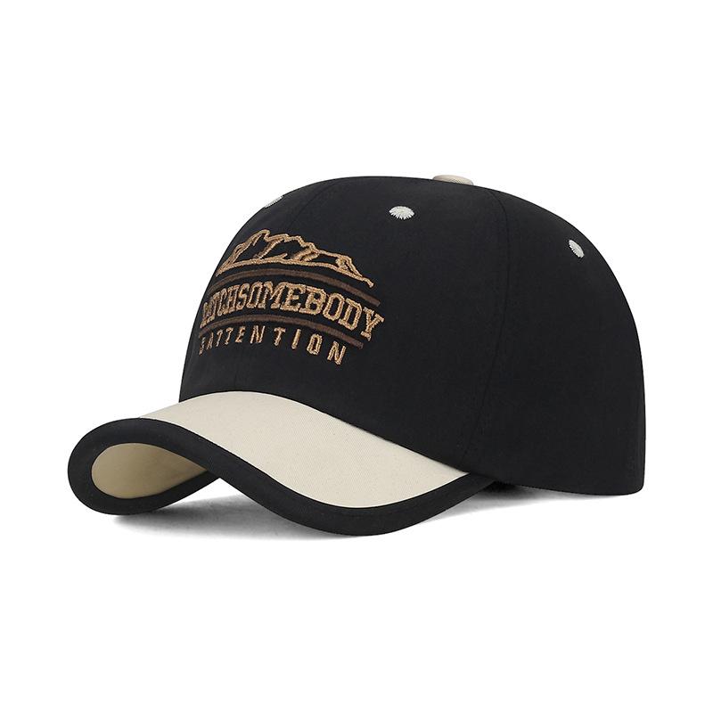 NORTHWOOD High Quality Short-Brim Embroidered Letter Baseball Cap for Men Women Hip Hop Dad Hats Sun Outdoor Baseball Hat