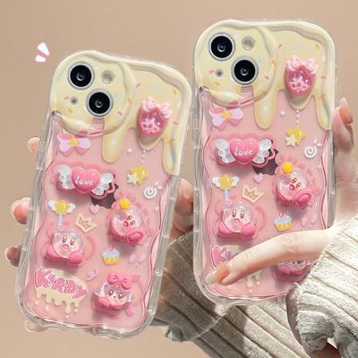 Tinka Apple 15 mobiliojo telefono dėklui IPhone14promax/13 Mielas Kibbean lėlės pakabukas 11/12 Skaidrus Xs