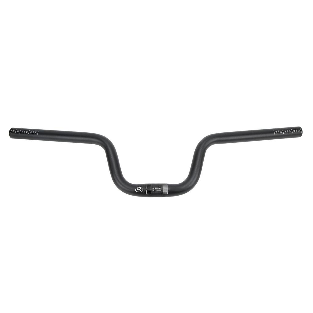 Lp Litepro Aluminum Alloy Bike Swallow Handlebar Bike Riser Handlebar for Brompton Black Lift 160mm