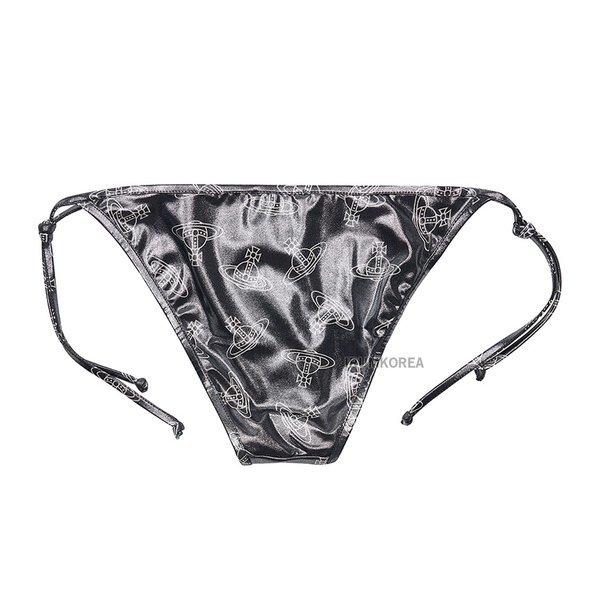 Vivienne WeStwood SS25 Women S Logo Pattern Bikini Swimwear J0098 N401